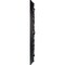 Ekena Millwork Milan Ceiling Medallion (Fits Canopies up to 4 5/8"), 24 1/2"OD x 3 1/2"ID x 1"P, Steel Gray CM24MISGS - alternate 3
